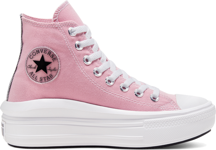 Converse Chuck Taylor All Star Move High Top Lotus Pink/Black/White 568795C