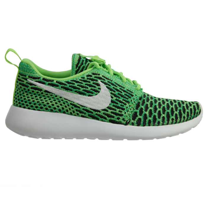 Nike Roshe One Flyknit Voltage Green White-Lucide Green (W) 704927-305