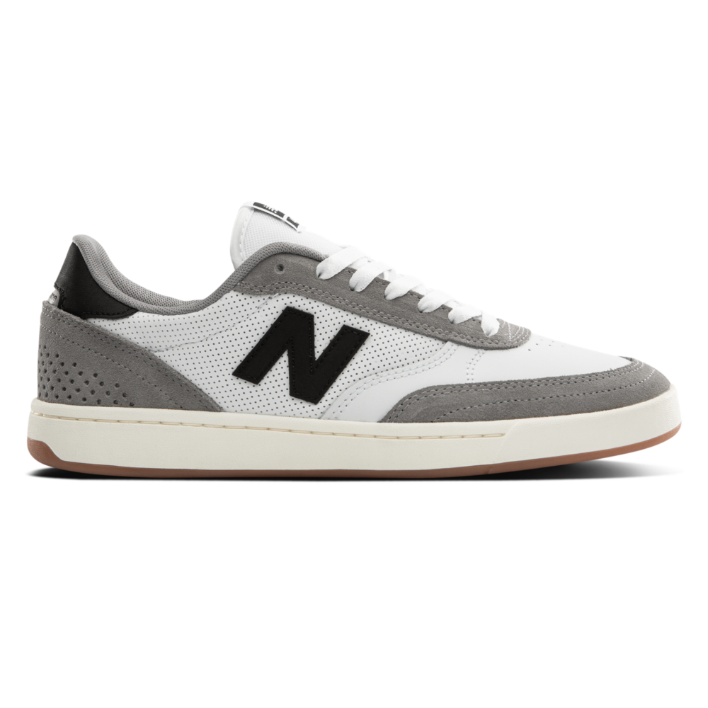 Herren New Balance Numeric NM440 Munsell White/Grey | Wit