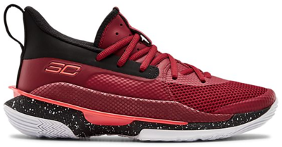 Under Armour Curry 7 Red Cordova (GS) 3022113-605