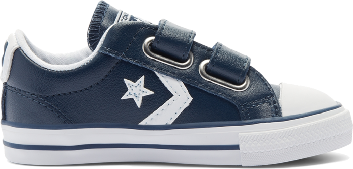 Converse Toddler Easy-On Star Player Low Top Navy/ White 746139C