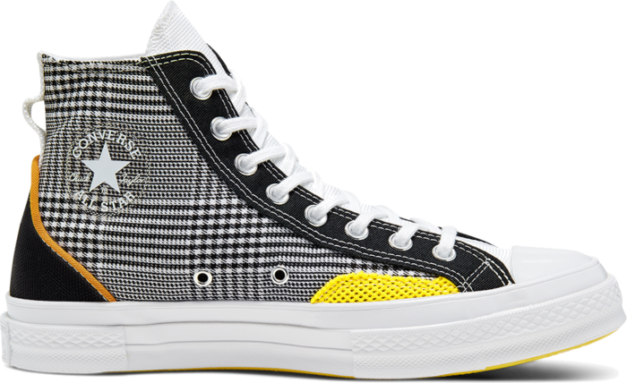 Converse Chuck 70 High ‘Hacked Fashion – Black Speed Yellow’ Black 168696C