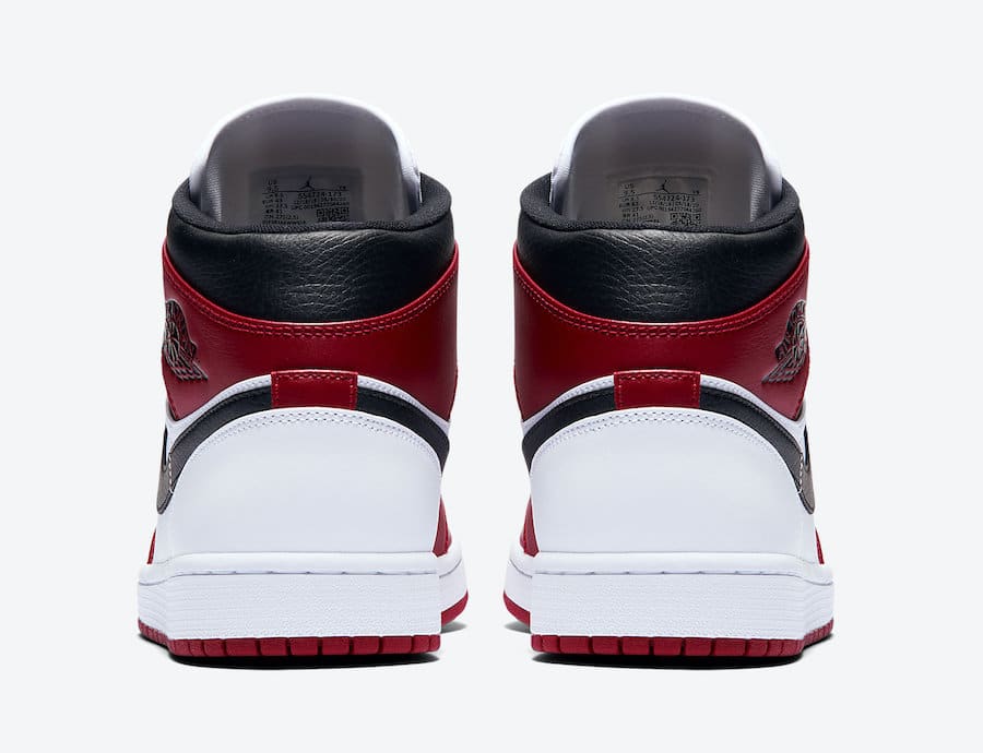 air jordan 1 mid chicago colorway