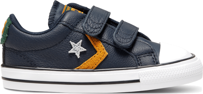 Converse Toddler Leather Twist Easy-On Star Player Low Top Obsidian/Midnight Clover 768429C