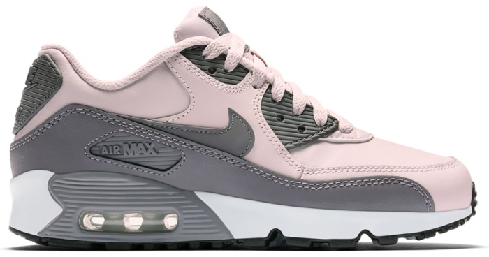 Nike Air Max 90 Leather Barely Rose (GS) 833376-601 | Roze
