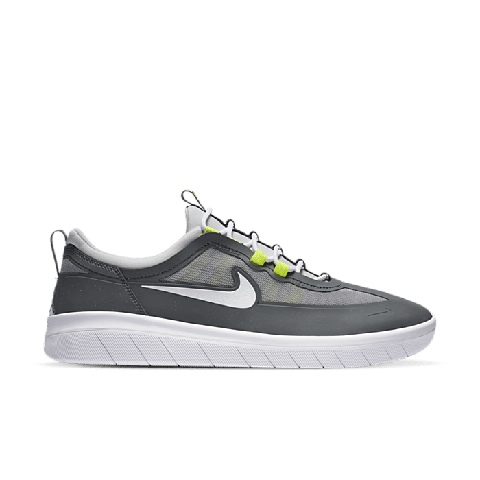 Nike SB Nyjah Free 2 Grey Neon BV2078-003