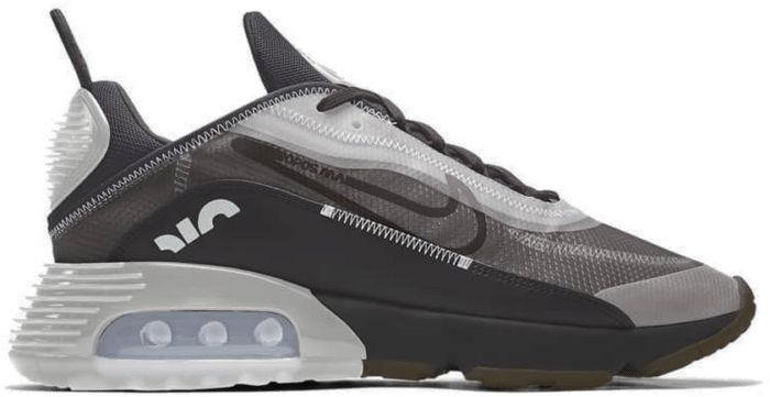Nike Air Max 2090 – By You – Black Grey Black/Grey/Brown CT6693-991-Black/Grey/Brown