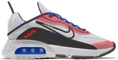 Nike Air Max 2090 – By You – White Pink Black White/Black/Pink CT6693-991-White/Black/Pink