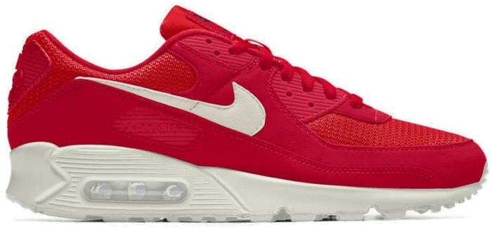 Belastingen Besmetten monster Nike Air Max 90 - By You - Red Red CT3621-991-Red