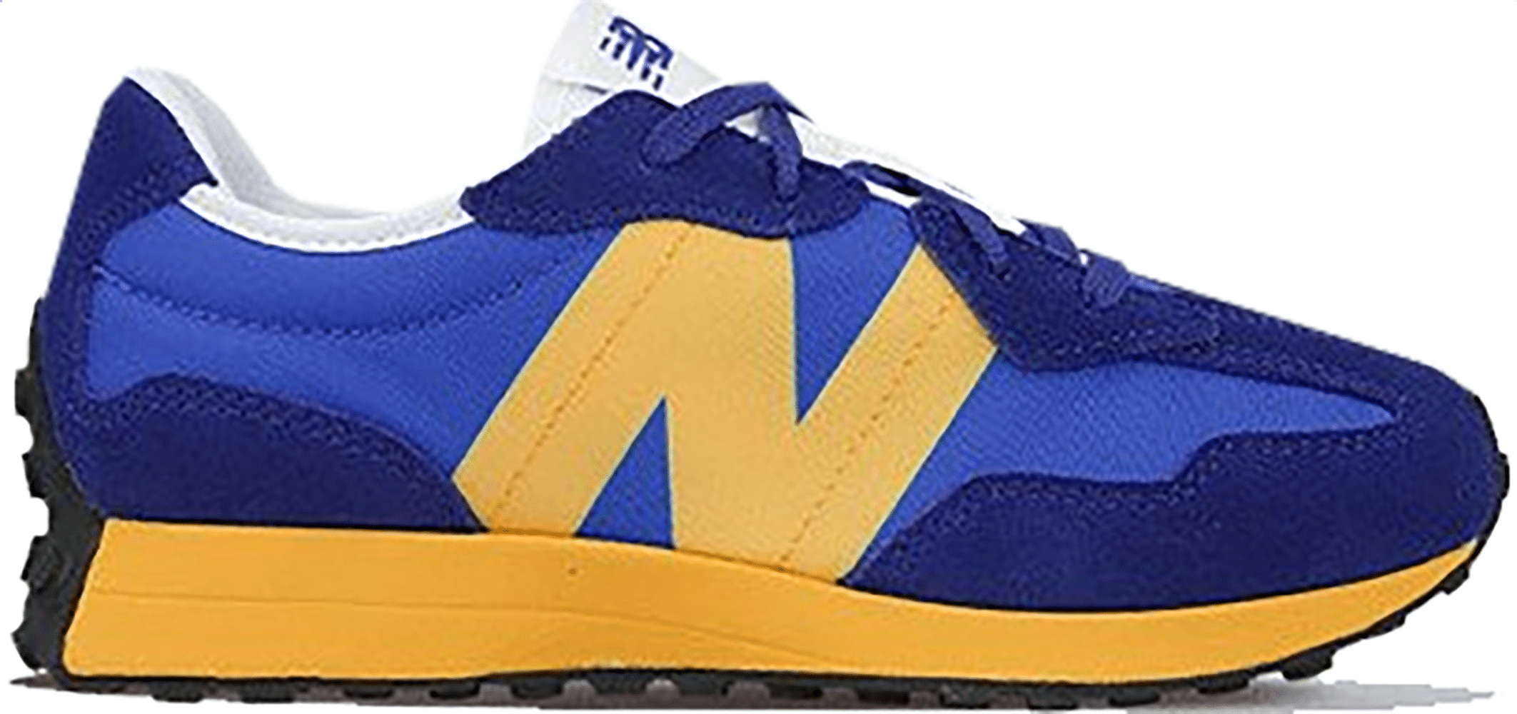 New Balance 327 Marine Blue/Yellow 