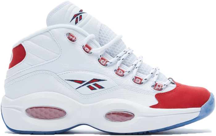 Red best sale reebok question