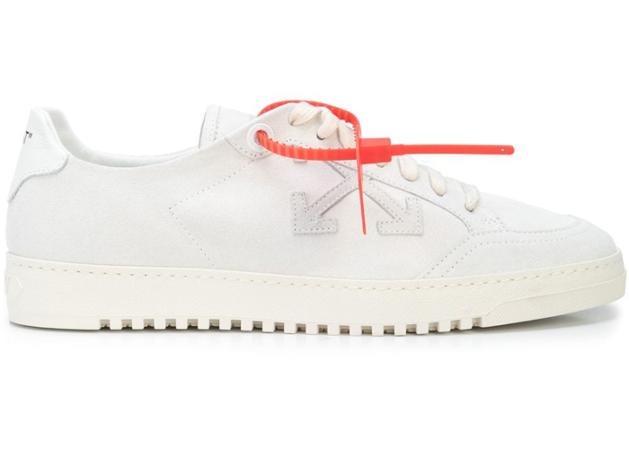 Off-White 2.0 Low Top White Suede OMIA042S207800380101