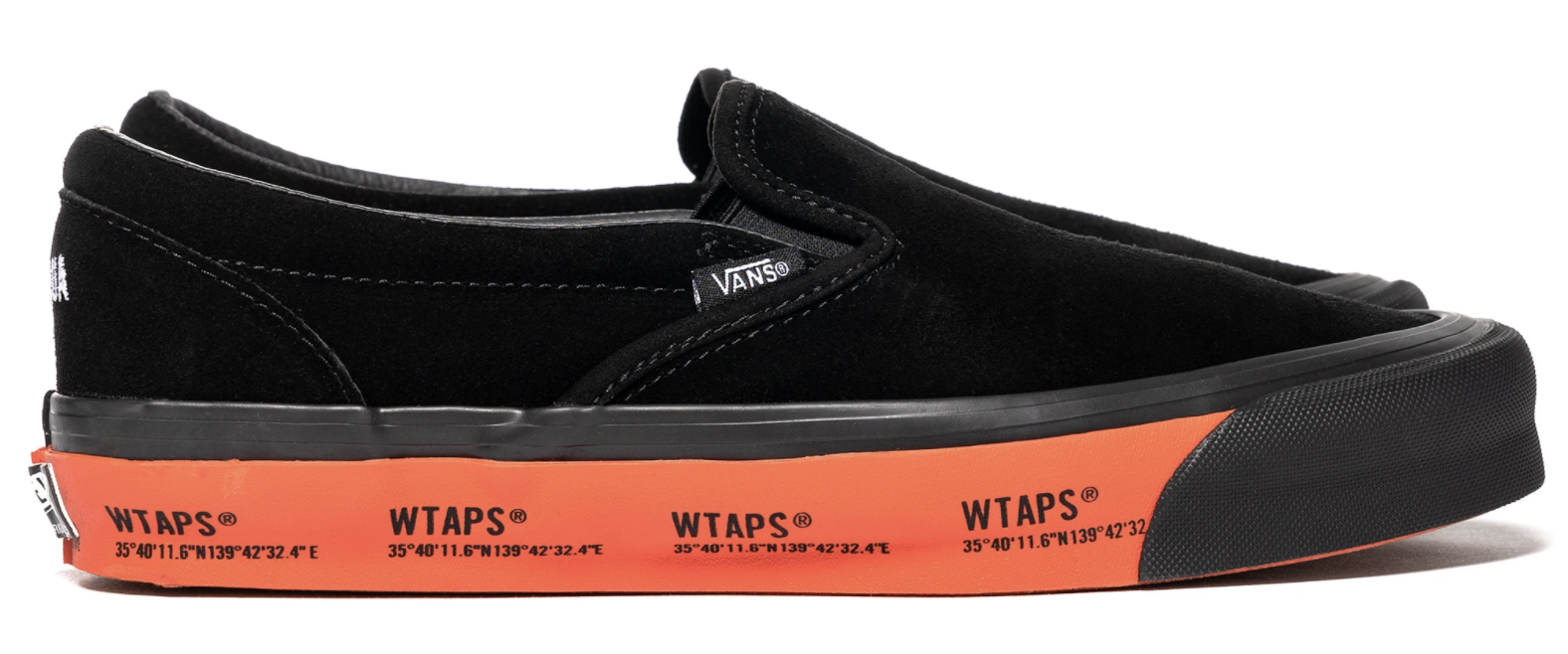 slip on orange vans