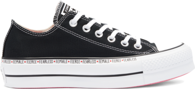 Converse Platform Chuck Taylor All Star Low Top Black/White/Gym Red 569262C