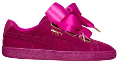 Sneakers Suede Heart Satin Wn's by Puma Roze 362714/01
