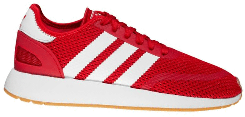 Adidas sneakers heren rood best sale