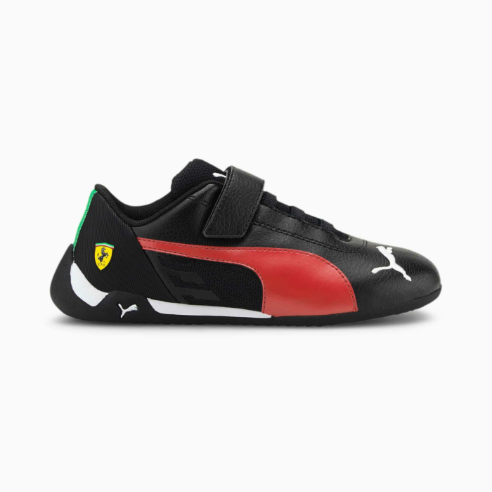 PUMA Scuderia Ferrari Race R-Cat Kids’ Motorsport , Red Black,Rosso Corsa 306547_02