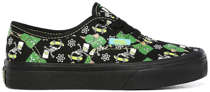Vans Authentic The Simpsons Bart Glow VN0A4UH30GY