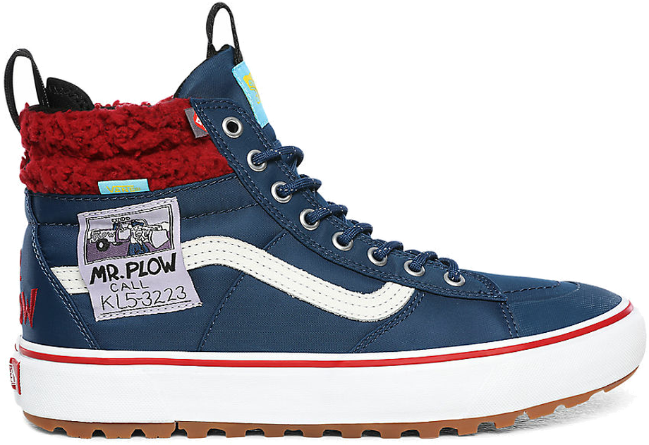 mr plow simpsons vans