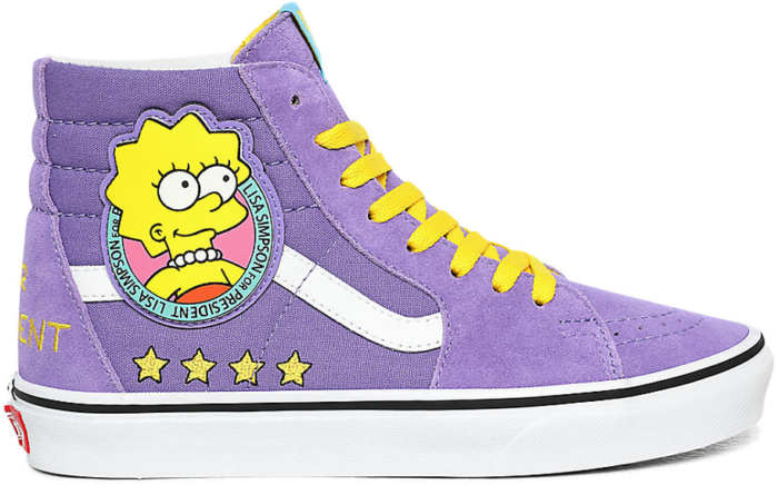 Vans Simpsons UA SK8-Hi ”LISA 4 PREZ” VN0A4BV617G1