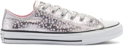 Converse Big Kids She’s A Star Chuck Taylor All Star Low Top Pink Glaze/Silver/White 669705C