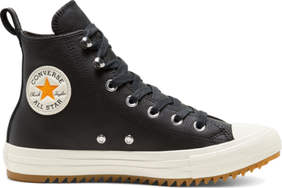 Converse Womens Leather And Warmth Chuck Taylor All Star Hiker High Top Black/Vintage White/Gum 568813C