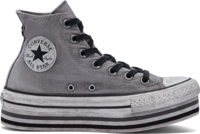 Converse Smoke In Platform Chuck Taylor All Star High Top voor dames White Smoke In 569126C