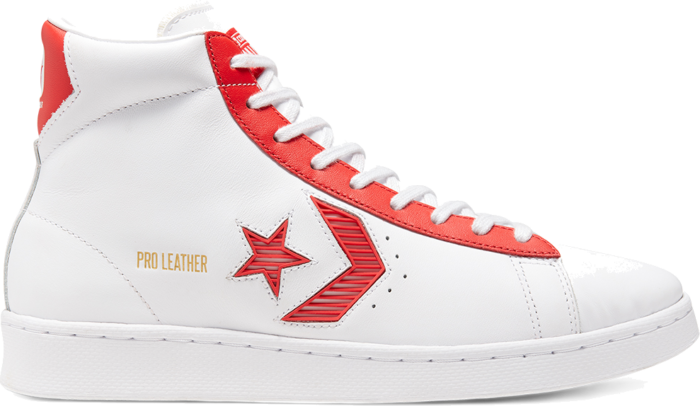Rivals Pro Leather Mid university red/wit 168616C
