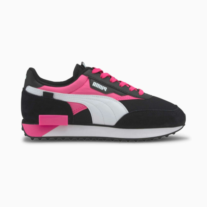 Puma Future Rider Neon Play sneakers Zwart / Roze 373383_04