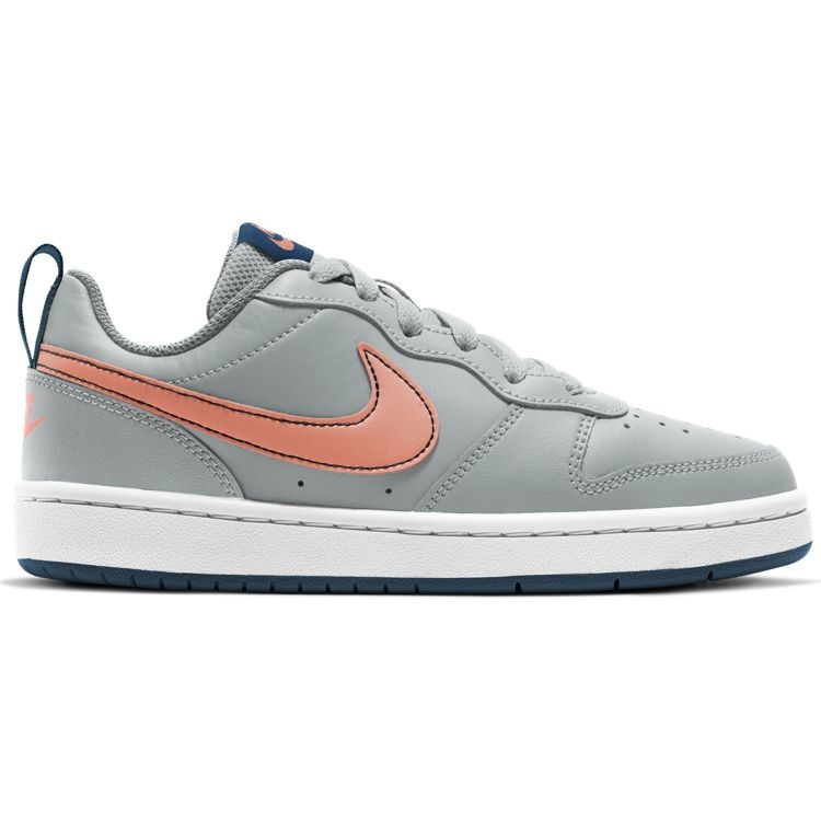 Sneakers Nike Court Borough Low 2 Gs By Nike Grijs Bq5448 009 Grijs Oranje