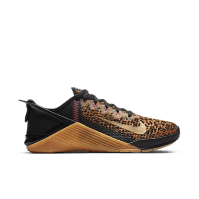 Nike Wmns Metcon 6 FlyEase ‘Cheetah Print’ Brown DB3794-096