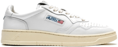 Autry Low Leather ”White” AULMLL15