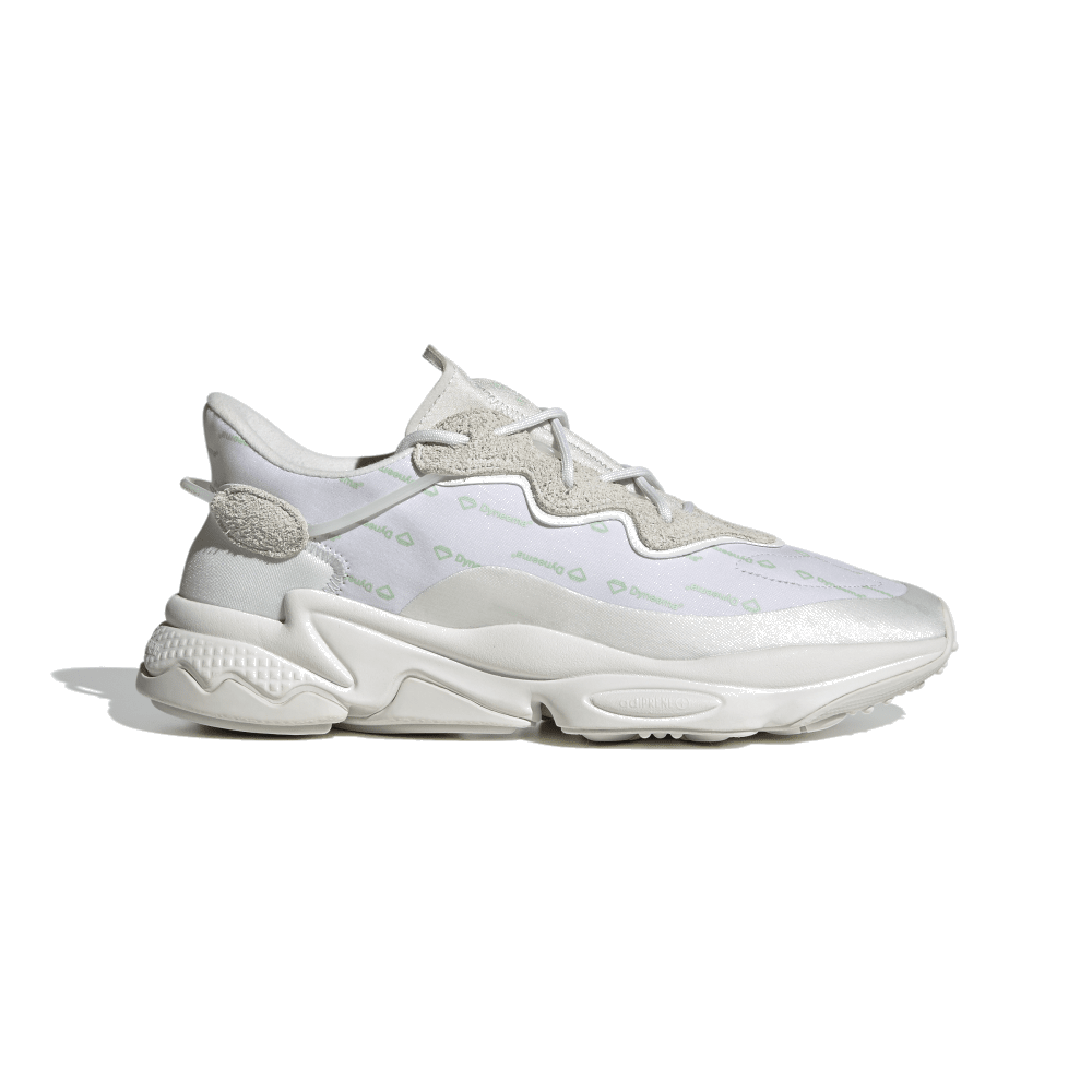 ozweego trainers crystal white off white