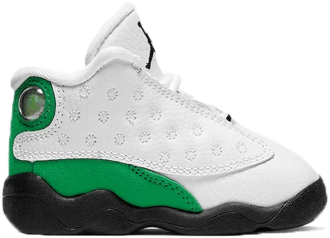 Jordan 13 Retro White Lucky Green (TD) 414581-113