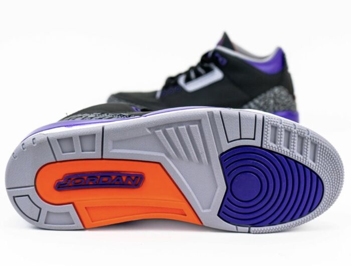 jordan Nike Air 3 Court Purple