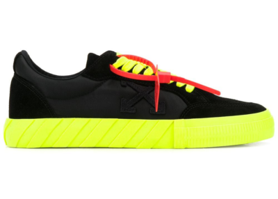 Off-White Low Vulc Black Fluo Yellow OMIA085S20D390391062