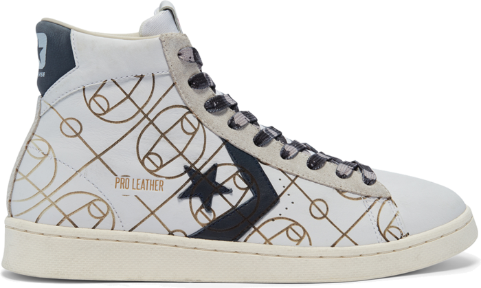 Converse Laser Graphics Pro Leather High Top Basketball Court 169116C