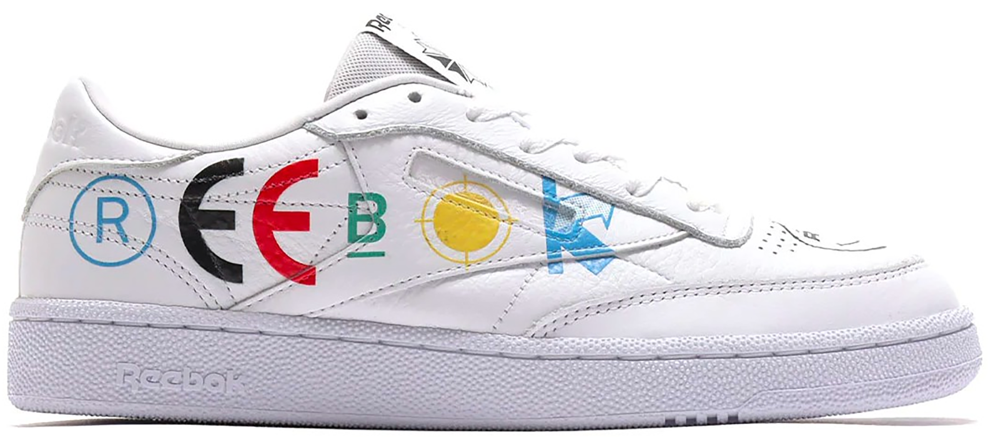 Reebok Club C 85 BlackEyePatch White FY3073 | Wit