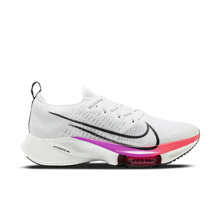 Nike Air Zoom Tempo Next% Flyknit White Hyper Violet Flash Crimson CI9923-100