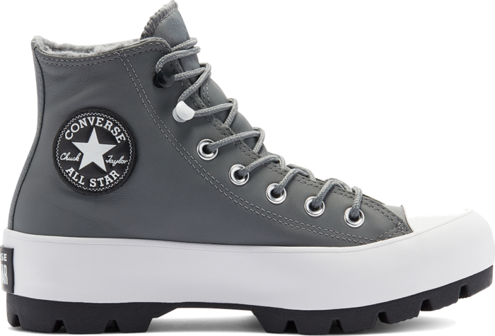 Converse Chuck Taylor All Star Lugged Winter High Top Limestone Grey/Black/White 569555C