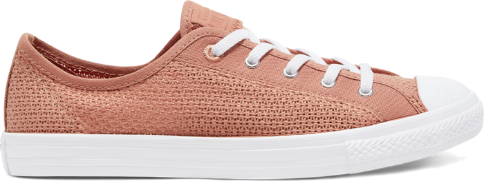 Converse Summer Getaway Chuck Taylor All Star Dainty Low Top Rose Gold/White/Silver 567695C