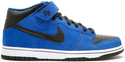 Nike SB Dunk Mid Royal Blue Black 314383-402