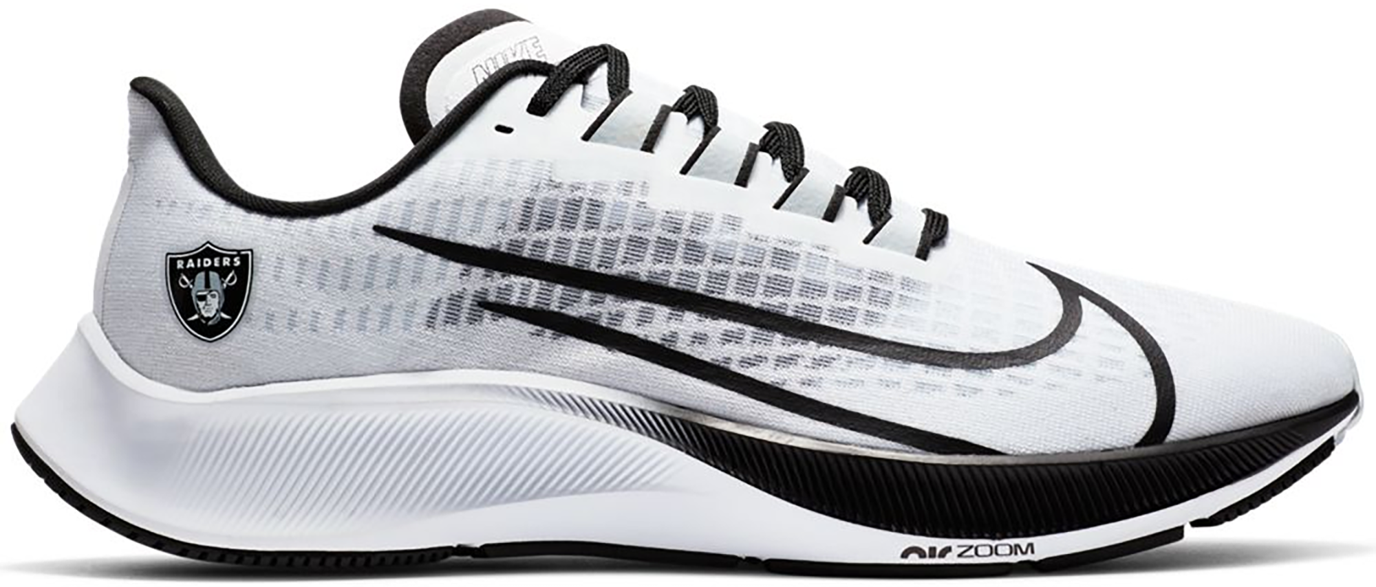 Nike Air Zoom Pegasus 37 Las Vegas Raiders CZ5457-100 | Wit