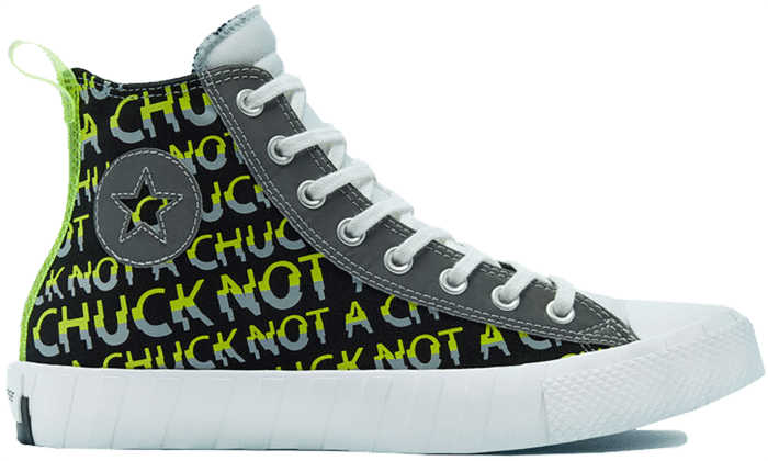 Converse Not A Chuck Hi Hi-Vis Black Lemon Venom 169675C