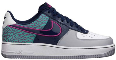 Nike Air Force 1 Low Midnight Navy Fusion Pink 488298-417
