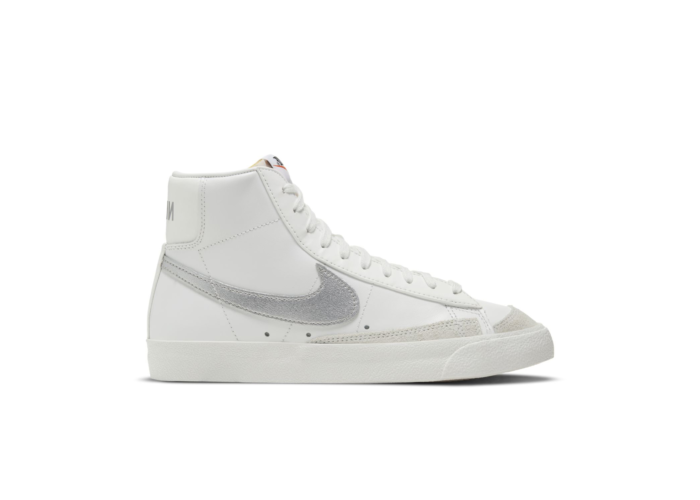 nike blazer silver