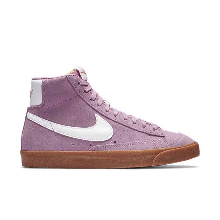 nike blazer mid 77 pink suede