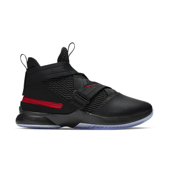 Nike LeBron Soldier 12 FlyEase 4E ‘Black University Red’ Black AV6372-004