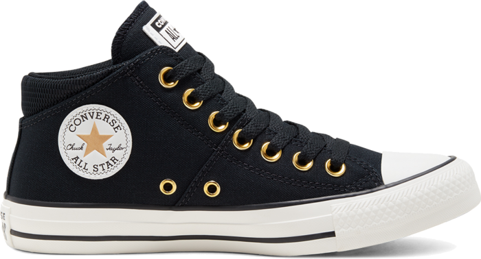 Converse Chuck Taylor All Star Madison Mid Black/White/Gold 568502C