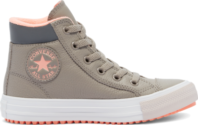 Converse Utility Leather Chuck Taylor All Star PC Boot High Top Malted/Bright Coral/Silt Red 669330C